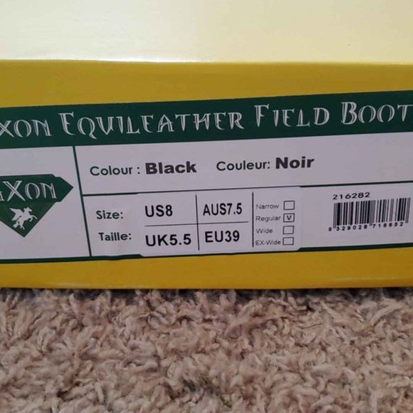 Saxon Equileather Riding Boots - Picture 3 of 4